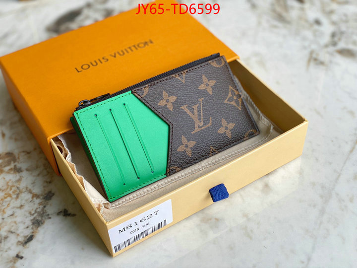 LV Bags(TOP)-Wallet,ID: TD6599,$: 65USD