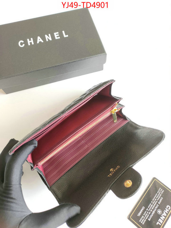 Chanel Bags(4A)-Wallet-,ID: TD4901,$: 49USD