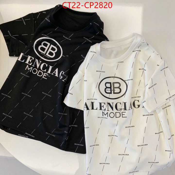 Kids clothing-Balenciaga,replica aaaaa+ designer , ID: CP2820,$: 22USD