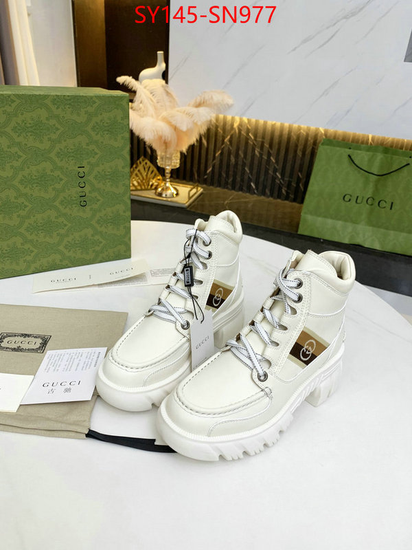 Women Shoes-Gucci,how to start selling replica , ID: SN977,$: 145USD