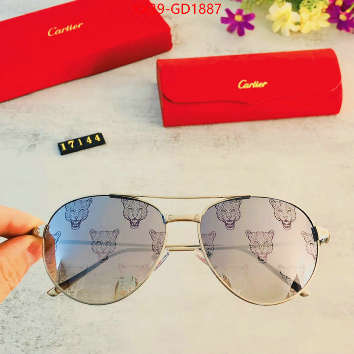 Glasses-Cartier,replcia cheap , ID: GD1887,$: 39USD