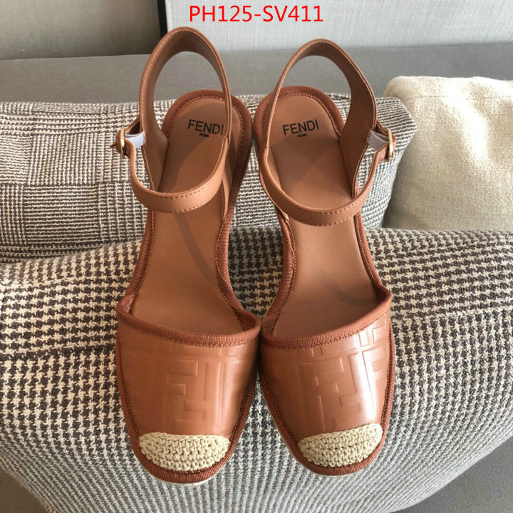 Women Shoes-Fendi,replica online , ID: SV411,$:125USD