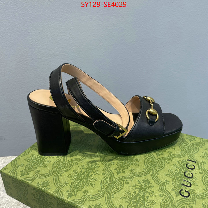 Women Shoes-Gucci,luxury fashion replica designers , ID: SE4029,$: 129USD