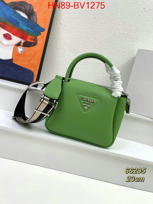 Prada Bags(4A)-Handbag-,fake aaaaa ,ID: BV1275,$: 89USD