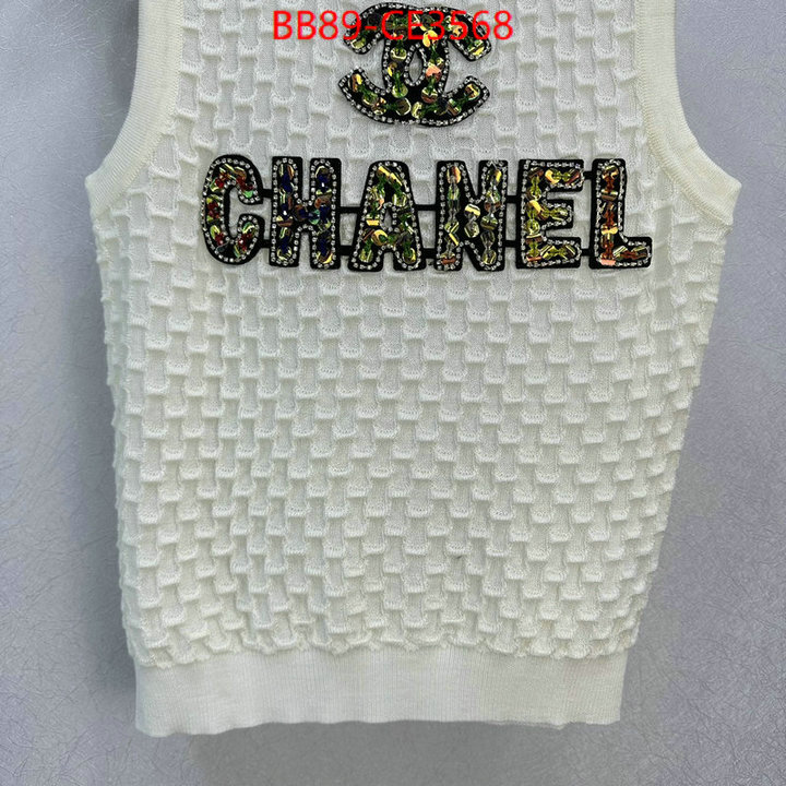 Clothing-Chanel,counter quality ,ID: CE3568,$: 89USD