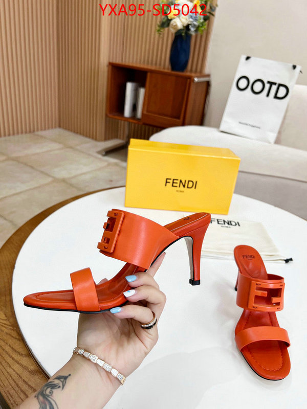 Women Shoes-Fendi,aaaaa+ replica designer , ID: SD5042,$: 95USD