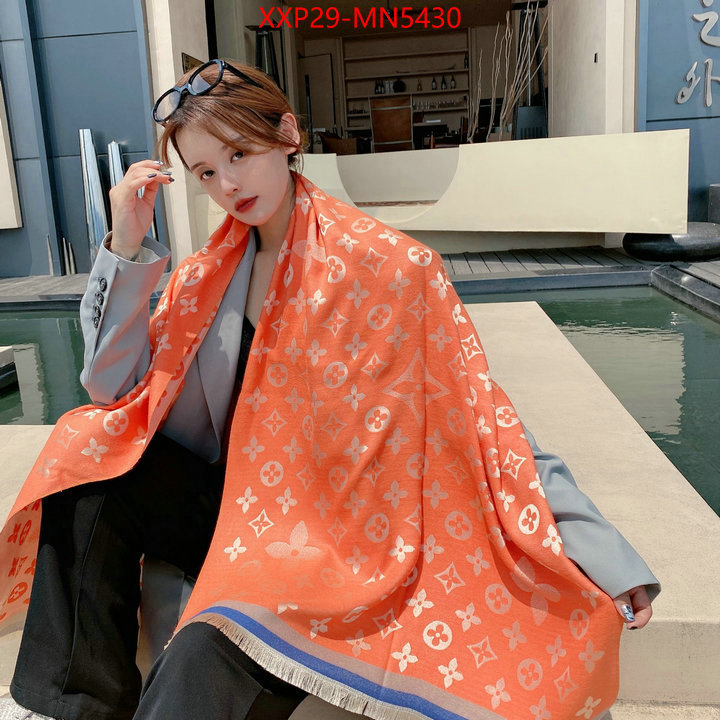 Scarf-LV,the highest quality fake , ID: MN5430,$: 29USD