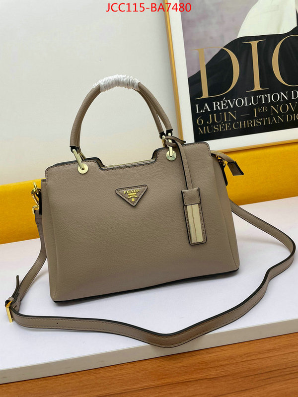 Prada Bags(4A)-Handbag-,top fake designer ,ID: BA7480,$: 115USD