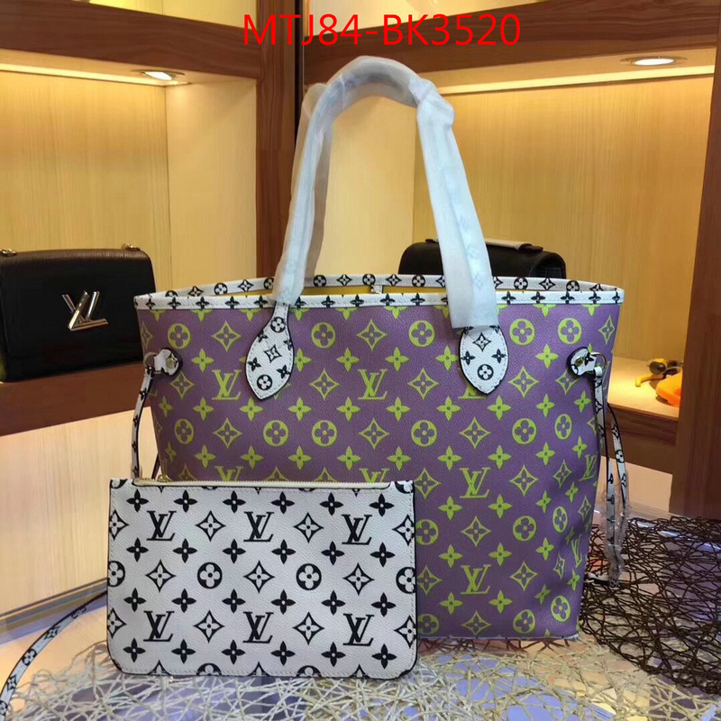 LV Bags(4A)-Neverfull-,good ,ID: BK3520,$:84USD