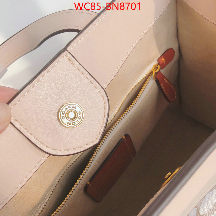 Coach Bags(4A)-Tote-,replica 2023 perfect luxury ,ID: BN8701,$: 85USD