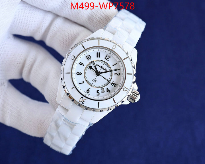 Watch (TOP)-Chanel,wholesale imitation designer replicas , ID: WP7578,$: 499USD