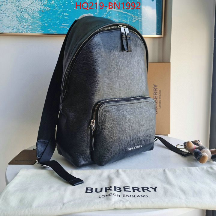 Burberry Bags(TOP)-Backpack-,perfect replica ,ID: BN1992,$: 219USD