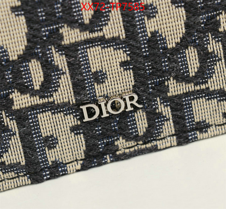 Dior Bags(TOP)-Wallet-,ID: TP7585,$: 72USD