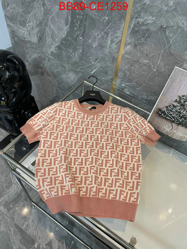 Clothing-Fendi,best knockoff , ID: CE1259,$: 89USD