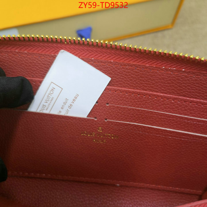 LV Bags(4A)-Wallet,top grade ,ID: TD9532,$: 59USD