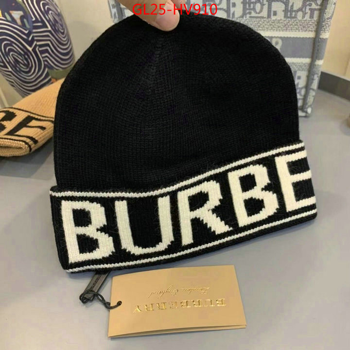 Cap (Hat)-Burberry,luxury fake , ID: HV910,$: 25USD