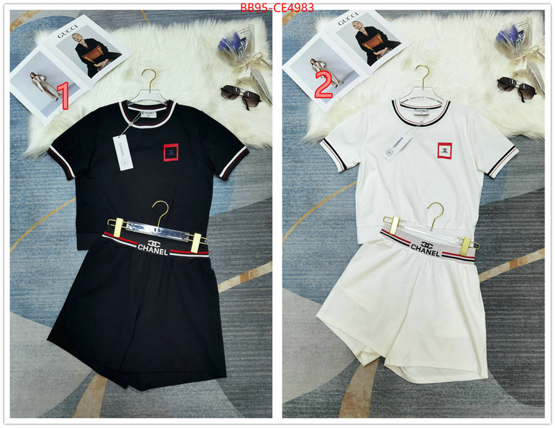 Clothing-Chanel,what 1:1 replica , ID: CE4983,$: 95USD