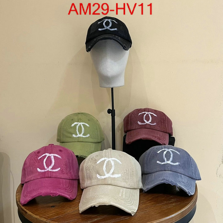 Cap (Hat)-Chanel,quality aaaaa replica ,ID: HV11,$: 29USD
