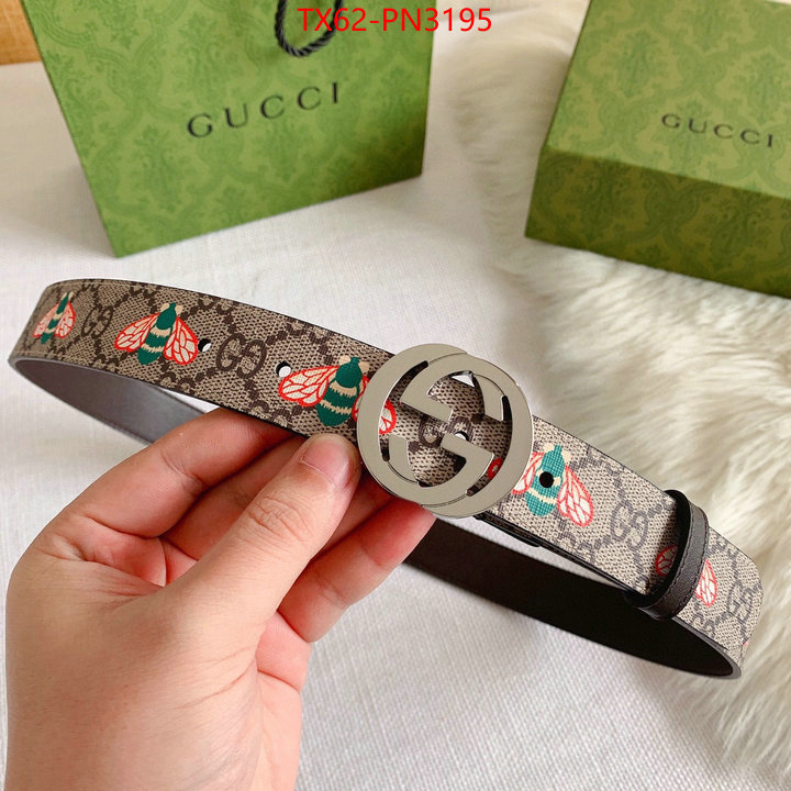 Belts-Gucci,fake , ID: PN3195,$: 62USD