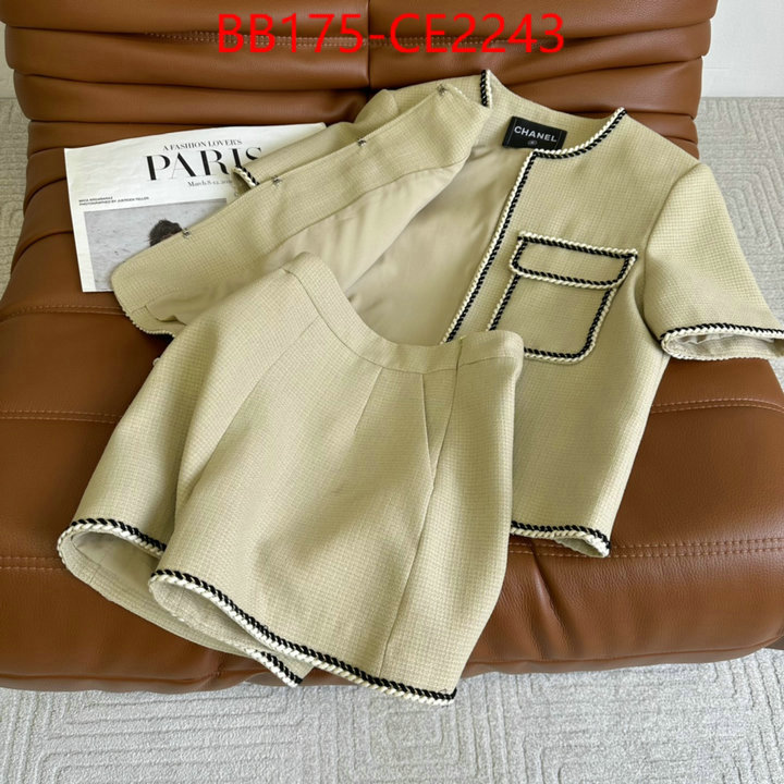 Clothing-Chanel,top quality website ,ID: CE2243,$: 175USD