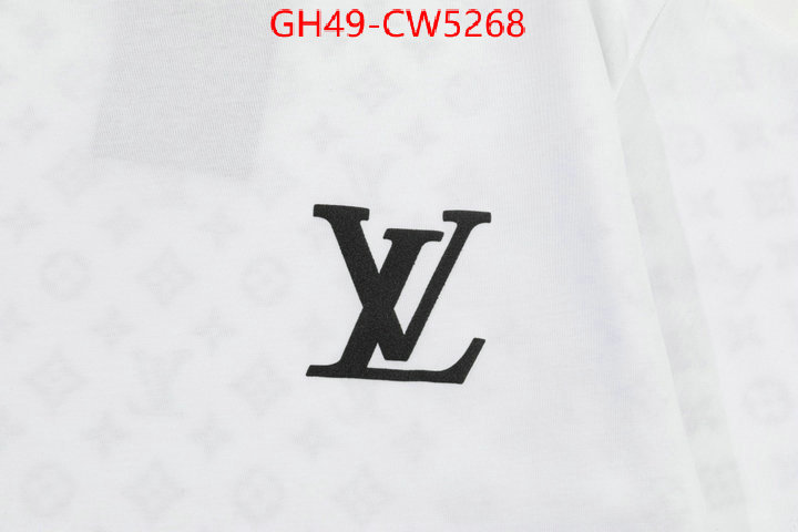 Clothing-LV,high quality designer replica , ID: CW5268,$: 49USD