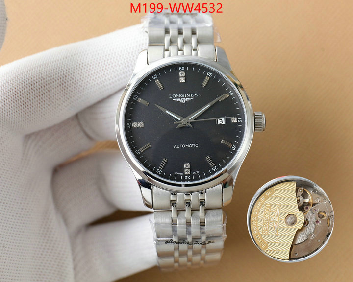 Watch (TOP)-Longines,designer , ID: WW4532,$: 199USD