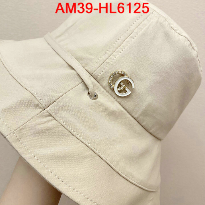 Cap (Hat)-Gucci,wholesale imitation designer replicas , ID: HL6125,$: 39USD