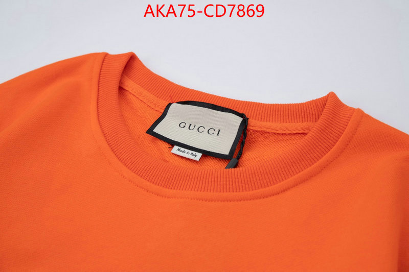 Clothing-Gucci,website to buy replica , ID: CD7869,$: 75USD