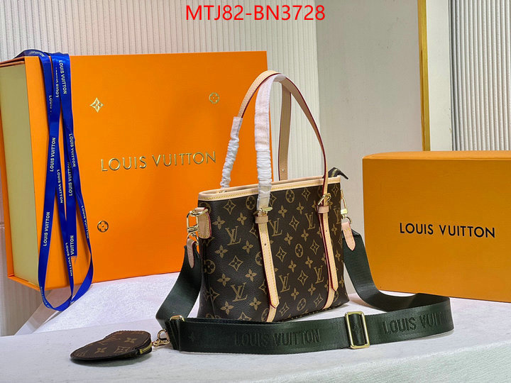 LV Bags(4A)-Handbag Collection-,ID: BN3728,$: 82USD