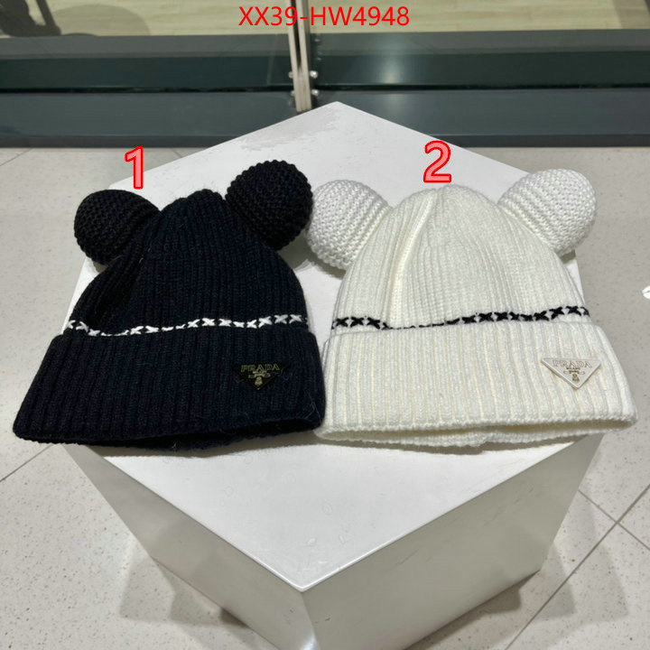 Cap (Hat)-Prada,cheap replica , ID: HW4948,$: 39USD