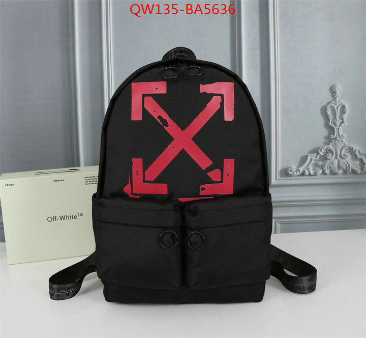 Off-White Bags ( TOP )-Backpack-,cheap replica ,ID: BA5636,$: 135USD