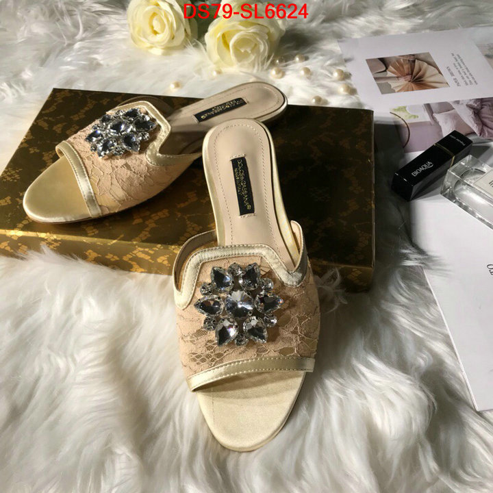 Women Shoes-DG,where to buy replicas , ID: SL6624,$: 79USD