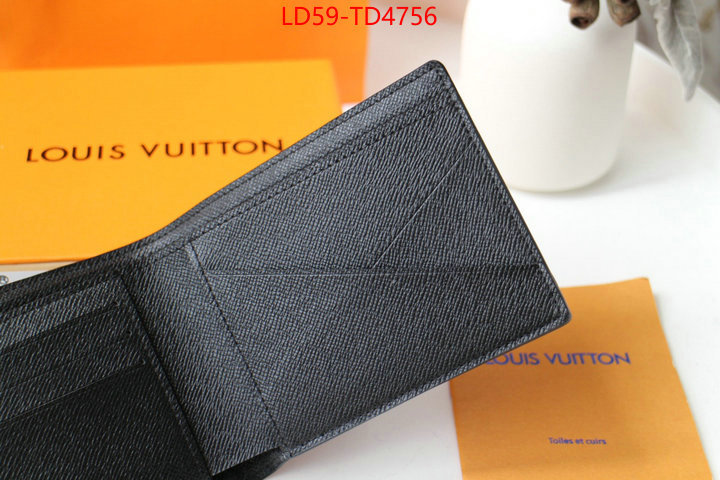 LV Bags(TOP)-Wallet,ID: TD4756,$: 59USD