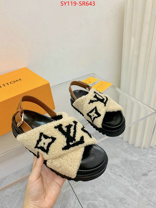 Women Shoes-LV,designer wholesale replica , ID: SR643,$: 119USD