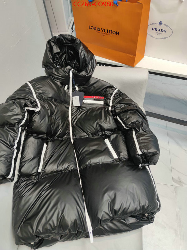 Down jacket Men-Prada,sellers online , ID: CO980,$: 269USD