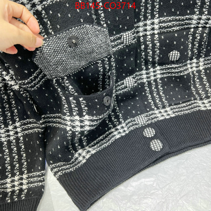 Clothing-Chanel,the quality replica , ID: CO3714,$: 145USD