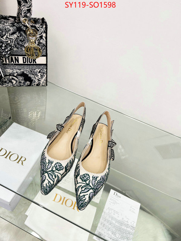 Women Shoes-Dior,best luxury replica , ID: SO1598,$: 119USD