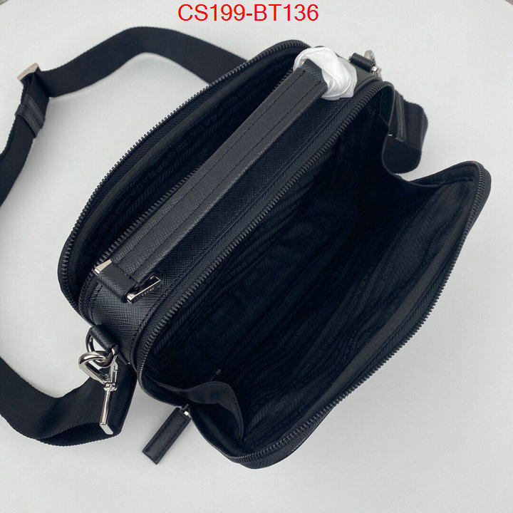 Prada Bags(TOP)-Diagonal-,ID: BT136,$: 199USD