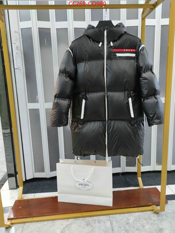 Down jacket Men-Prada,sellers online , ID: CO980,$: 269USD