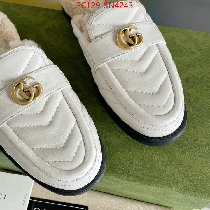 Women Shoes-Gucci,best fake , ID: SN4243,$: 129USD