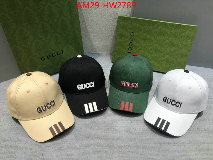 Cap (Hat)-Gucci,can i buy replica , ID: HW2789,$: 29USD