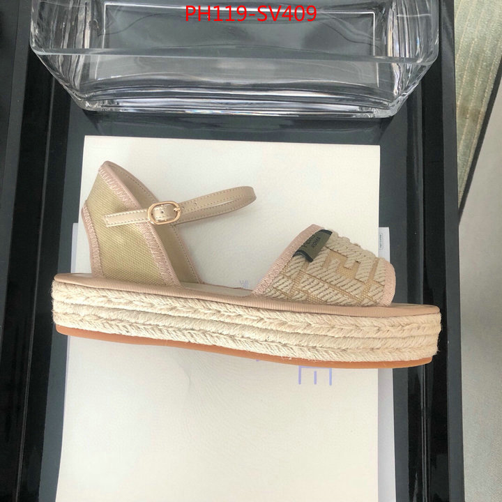 Women Shoes-Fendi,store , ID: SV409,$:119USD