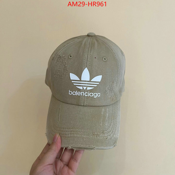 Cap (Hat)-Balenciaga,copy aaaaa , ID: HR961,$: 32USD