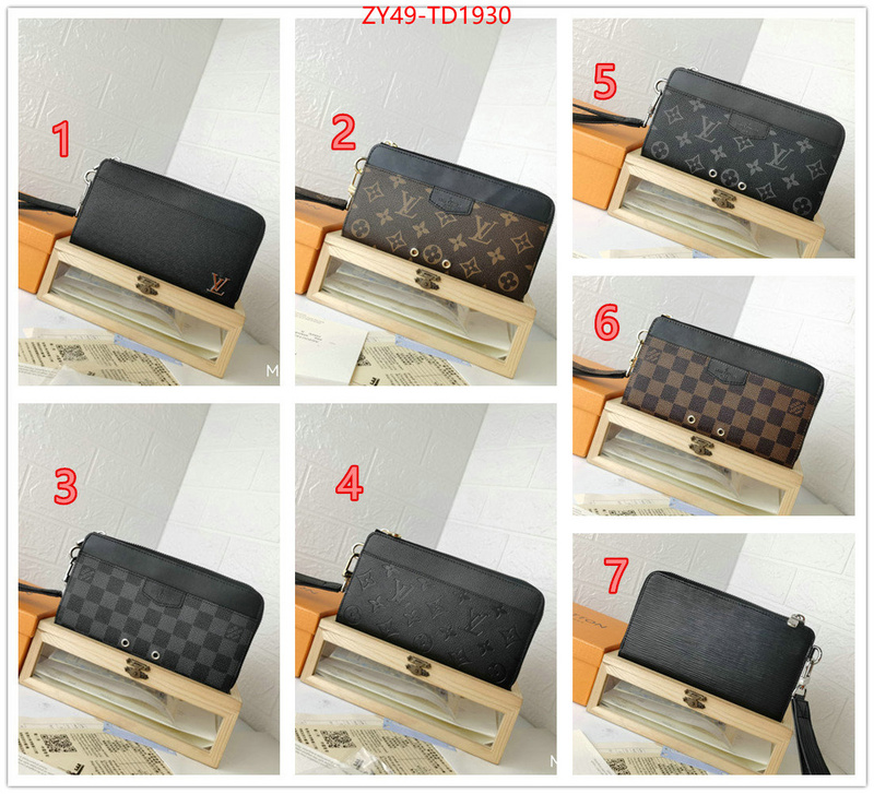 LV Bags(4A)-Wallet,ID: TD1930,$: 49USD