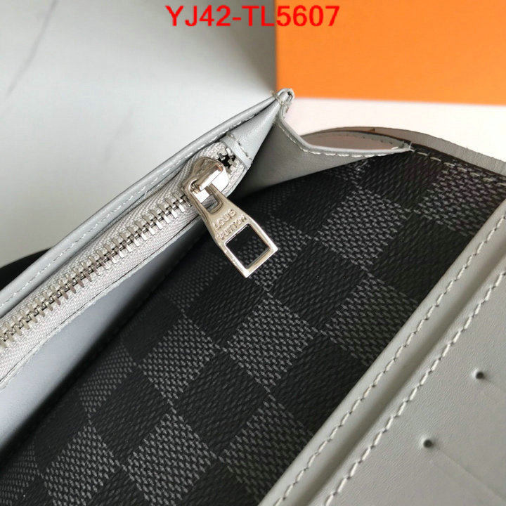 LV Bags(4A)-Wallet,ID: TL5607,$: 42USD