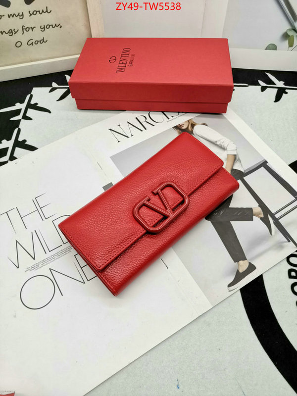 Valentino Bags(4A)-Wallet,quality replica ,ID: TW5538,$: 49USD