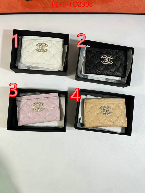 Chanel Bags(TOP)-Wallet-,ID: TO2308,$: 75USD