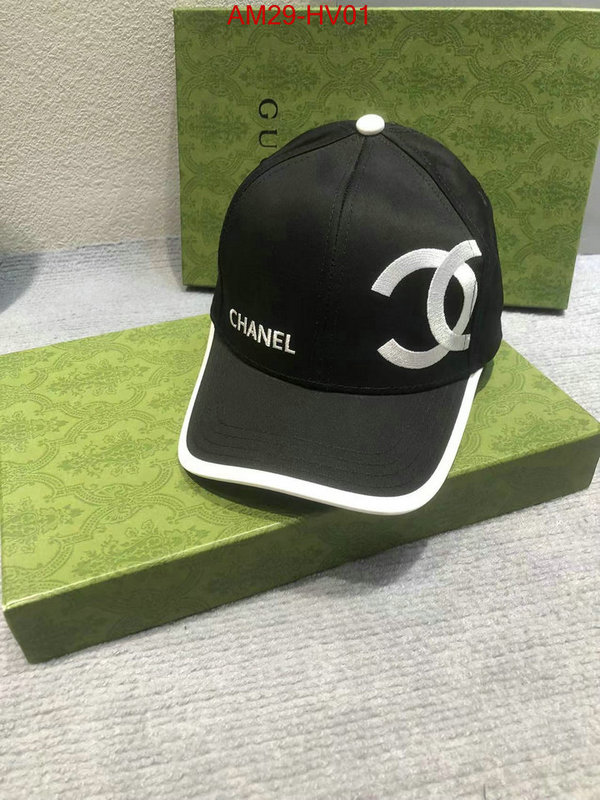 Cap (Hat)-Chanel,luxury shop , ID: HV01,$: 29USD