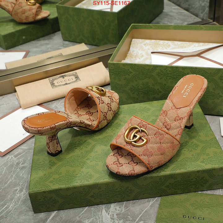 Women Shoes-Gucci,replica how can you , ID: SE1167,$: 115USD