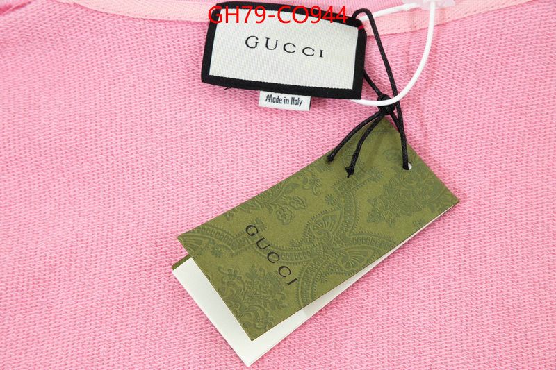 Clothing-Gucci,buy luxury 2023 , ID: CO944,$: 79USD